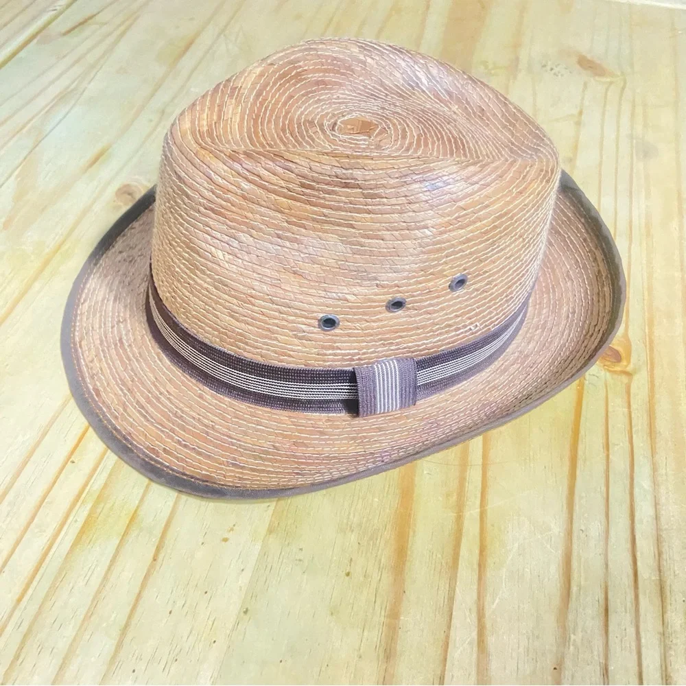 Stylish Brown Kids Fedora Hat